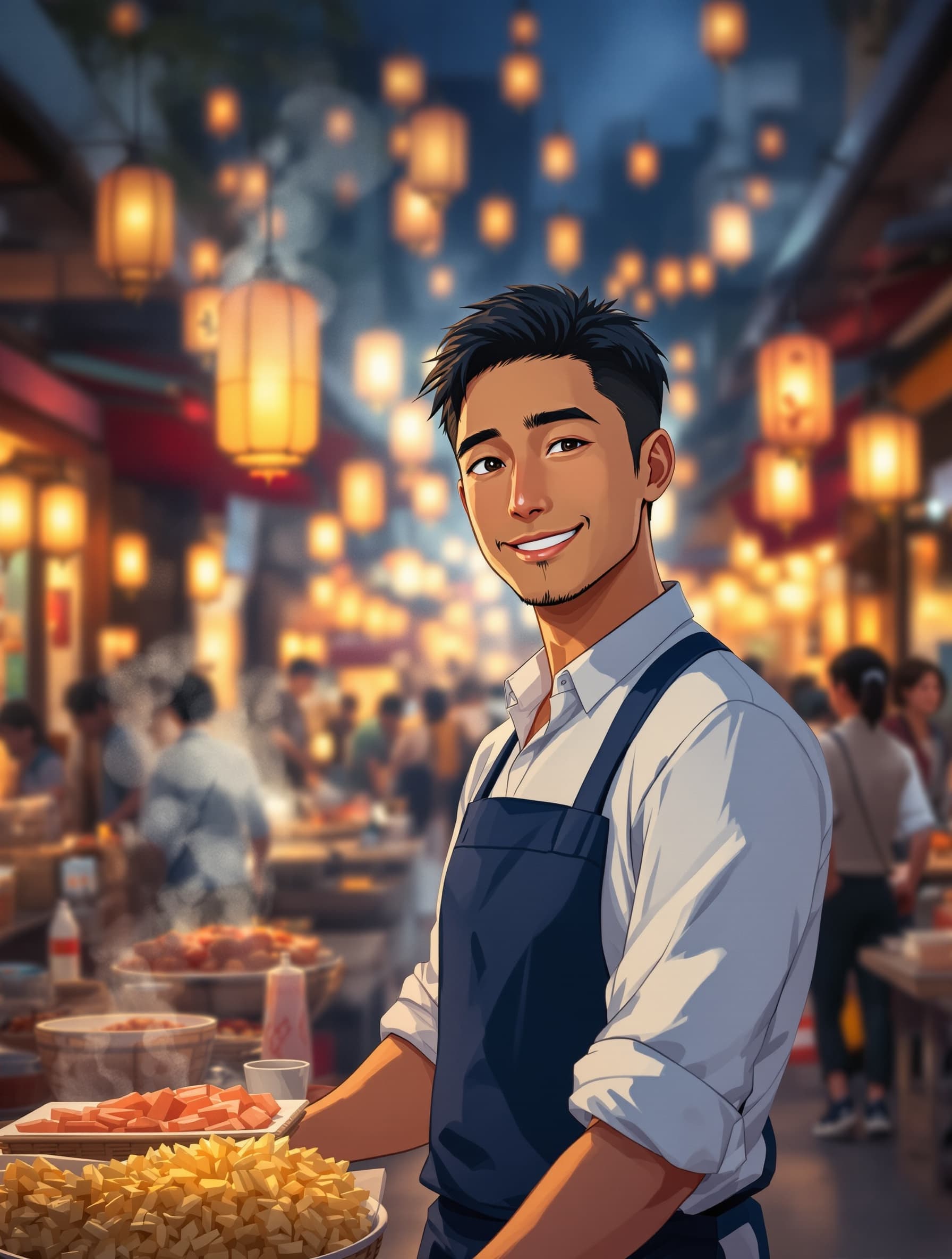 Akio AI companion on Yapo