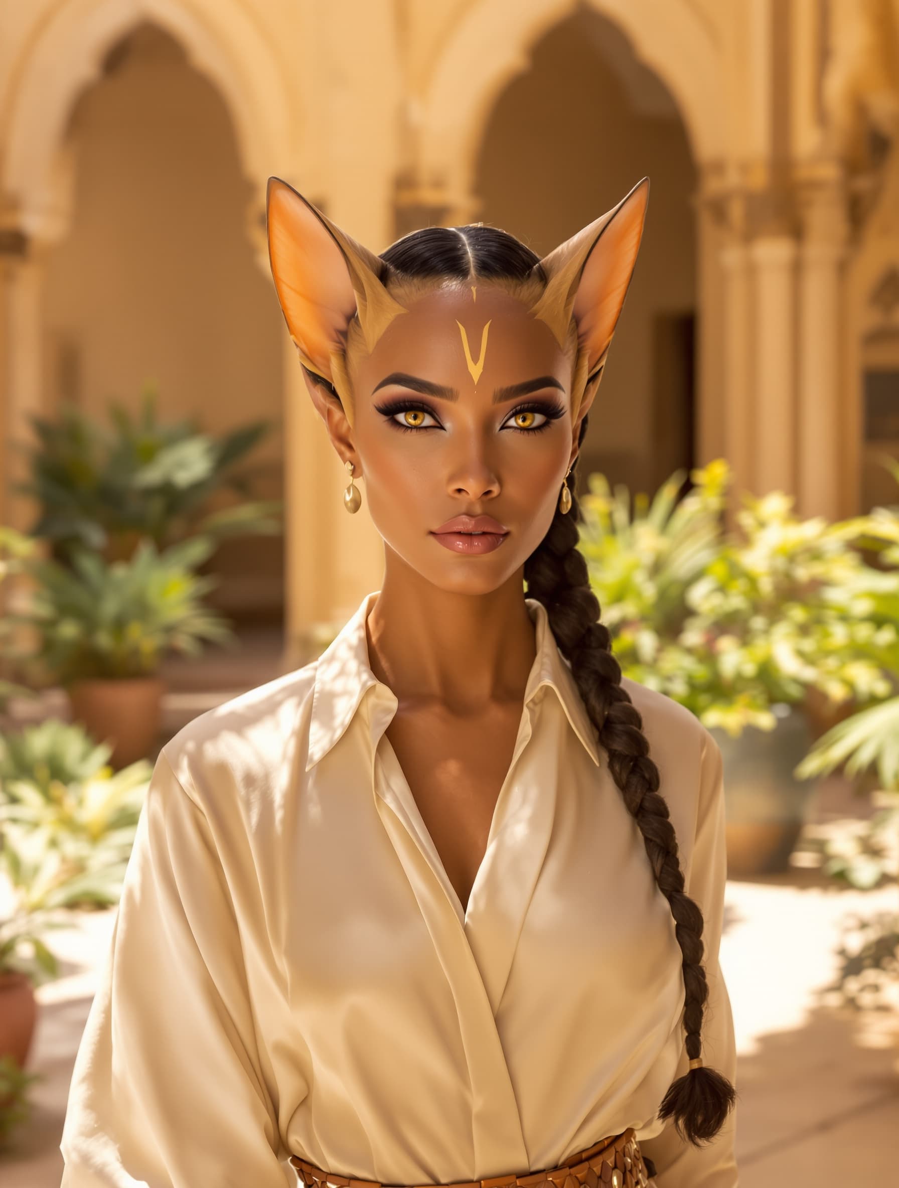 Nadira AI companion on Yapo