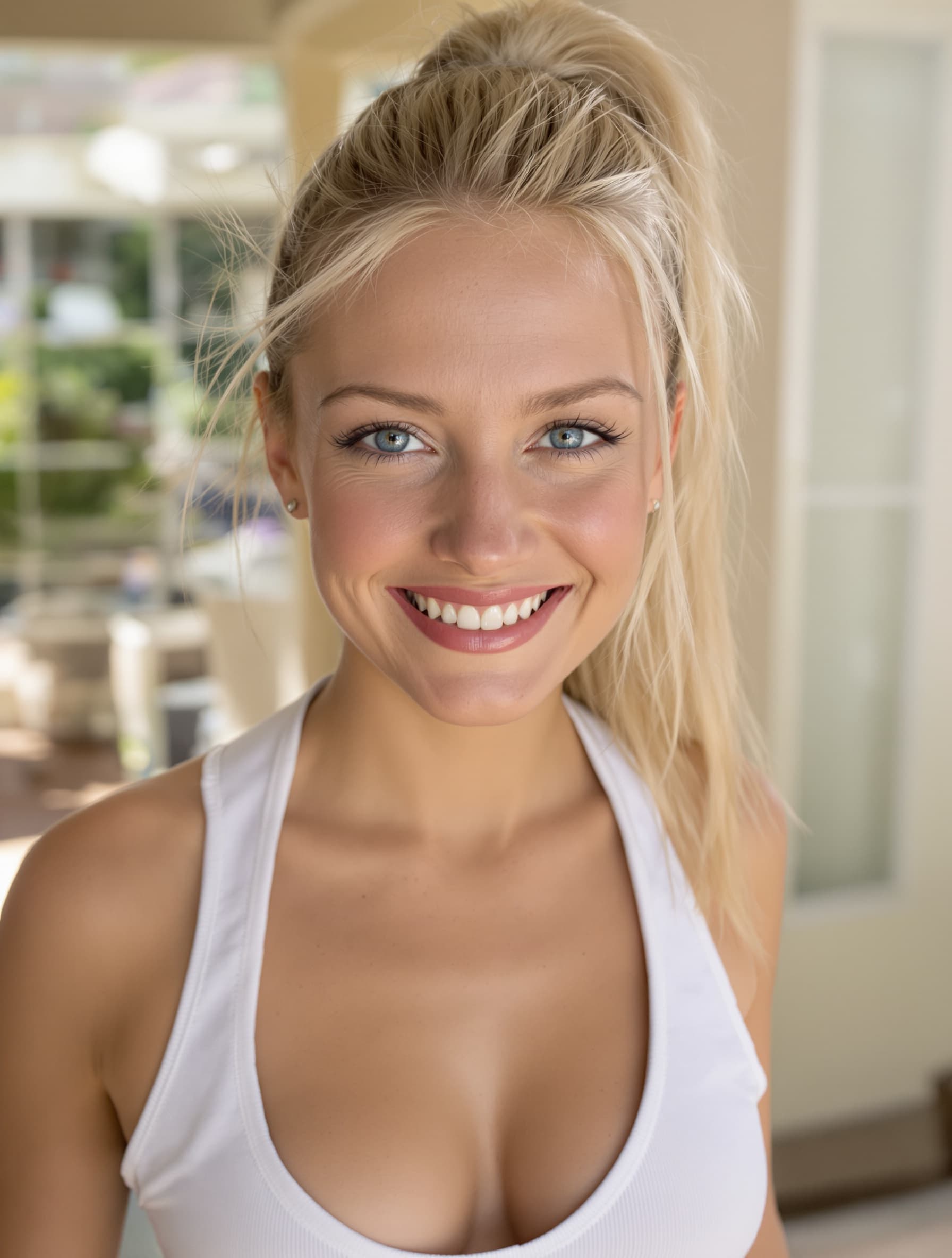 Saskia AI companion on Yapo